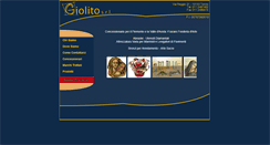 Desktop Screenshot of giolitosrl.com